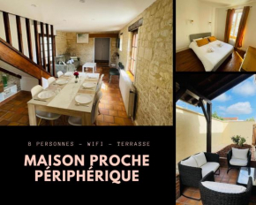 Gesse, Maison avec terrasse